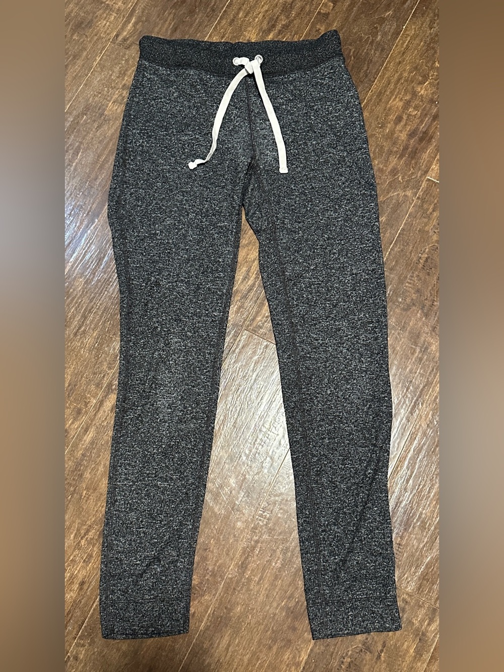 J. Crew Marl Knit Lounge Pants Charcoal Gray Women’s XS